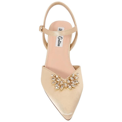 Lady Couture 2" Heel Classy Pump in Gold