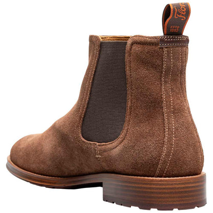 Florsheim Men's Lug Suede Leather Brown Chelsea Boot Rucci