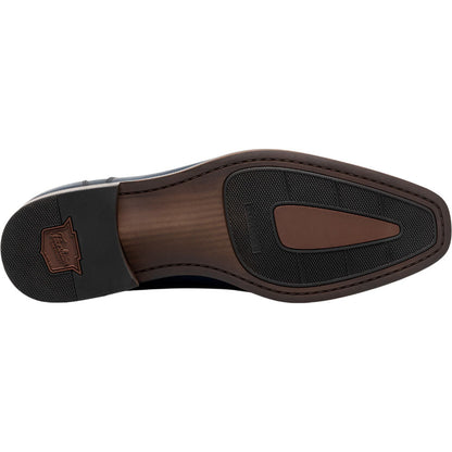 Florsheim Sorrento Navy Smooth Leather Cap Toe Balmoral Oxford