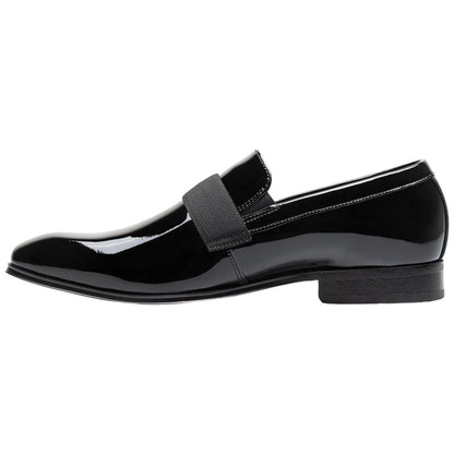Florsheim Men's Hi Shine Black Patent Leather Strap Loafer