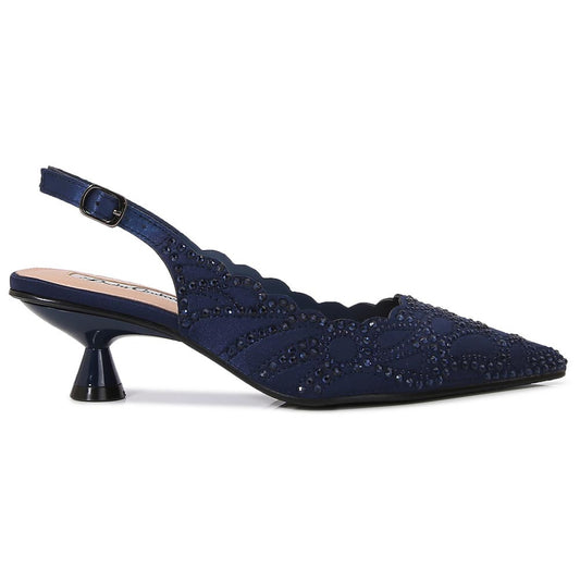 Lady Couture Kaite Pump 2" Heel in Navy