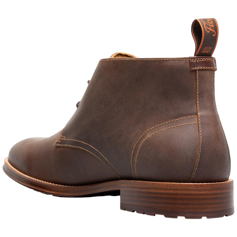 Florsheim Men's Brown Crazy Horse Leather Chukka Boot Rucci