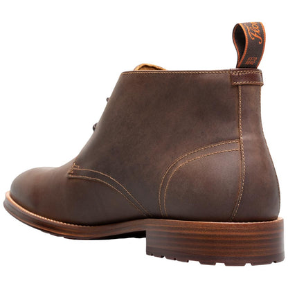 Florsheim Men's Brown Crazy Horse Leather Chukka Boot Rucci