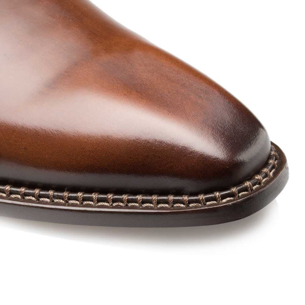 Mezlan Men's Enterprise Plain Toe Balmoral in Brown