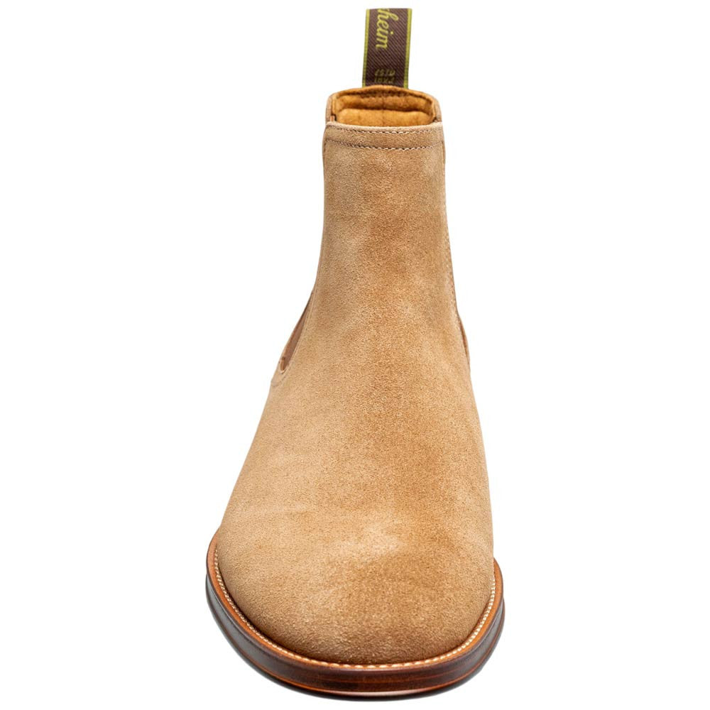 Florsheim Men's Lug Sand Suede Leather Chelsea Boot Rucci