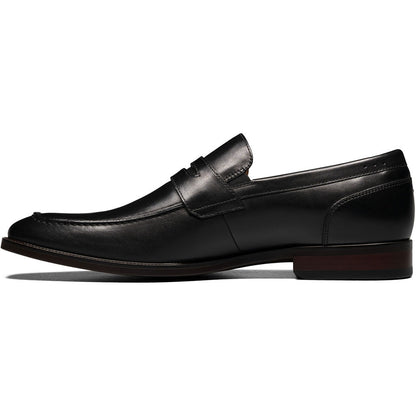 Florsheim Sorrento Black Moc Toe Penny Loafer Men's Dress Shoes