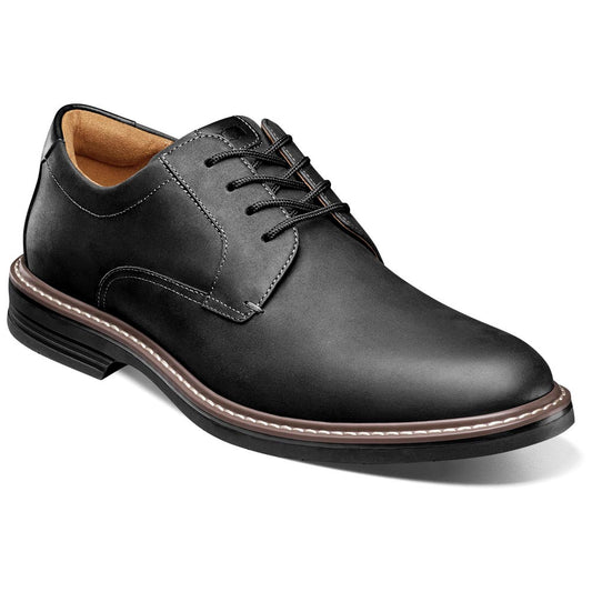 Norwalk PlainToe Oxford | Florsheim Black Multi Dress Shoes for Men