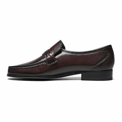 Florsheim Como Black Cherry Moc Toe Strap Loafer