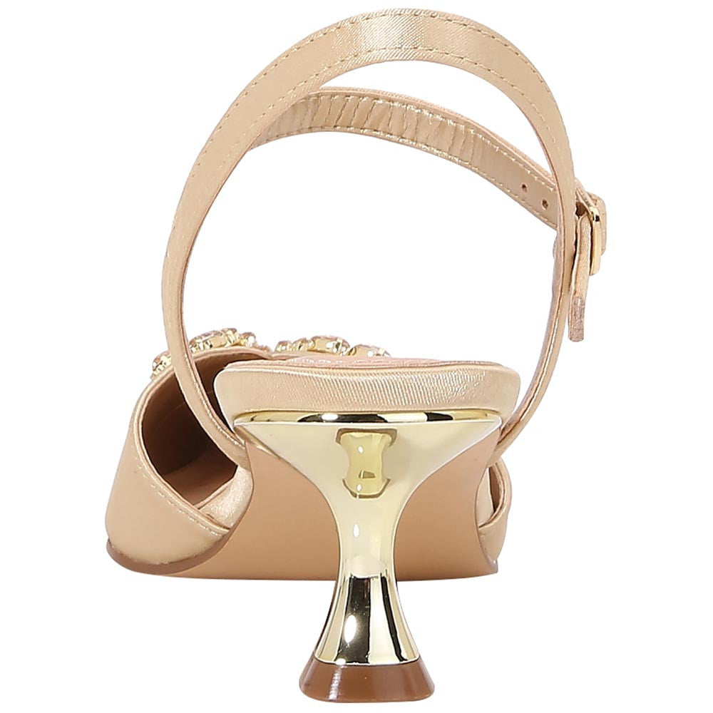 Lady Couture 2" Heel Classy Pump in Gold