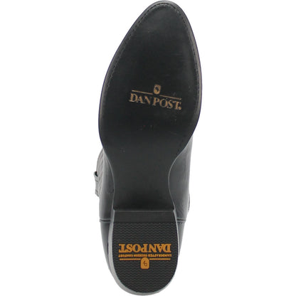 Dan Post Men’s Milwaukee 13” Round Medium Toe Black Leather Cowboy Boot
