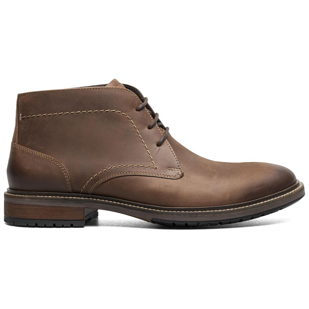Forge Plain Toe Chukka Boot | Florsheim Brown CH Dress Boots for Men