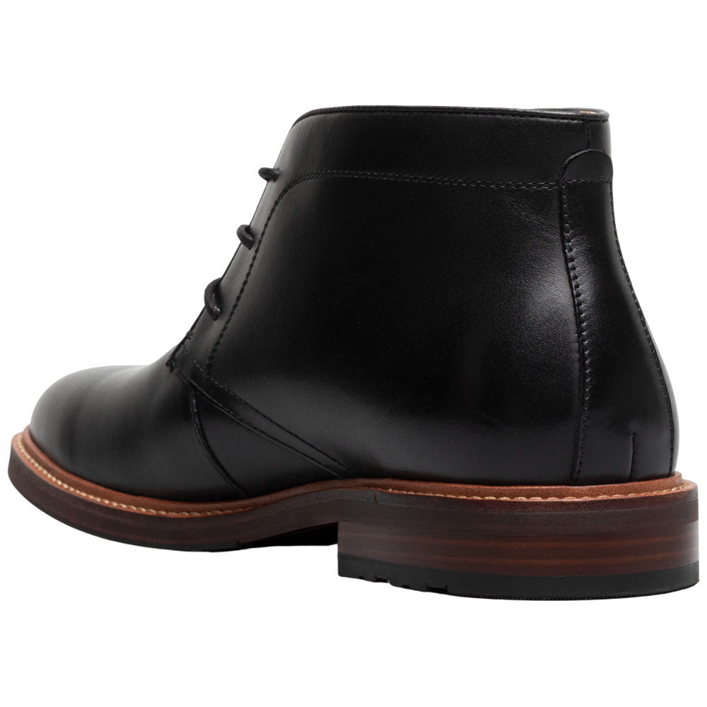 Florsheim Anthem Plain Toe Black Leather Chukka Boot for Men