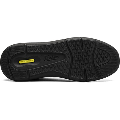 Florsheim Fleet Black Multi Knit Elastic Lace Casual Sneaker