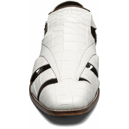 Stacy Adams Calandro City Sandal in White