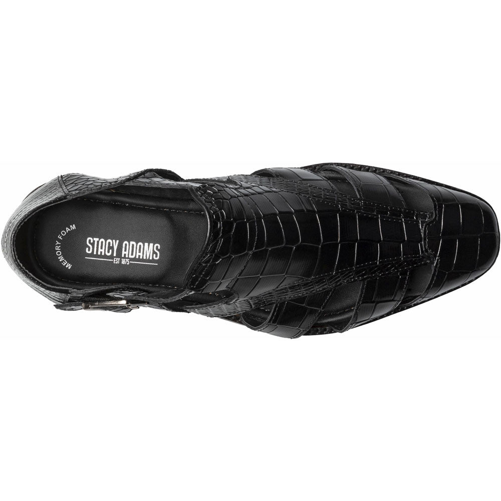 Stacy Adams Calandro City Sandal in Black