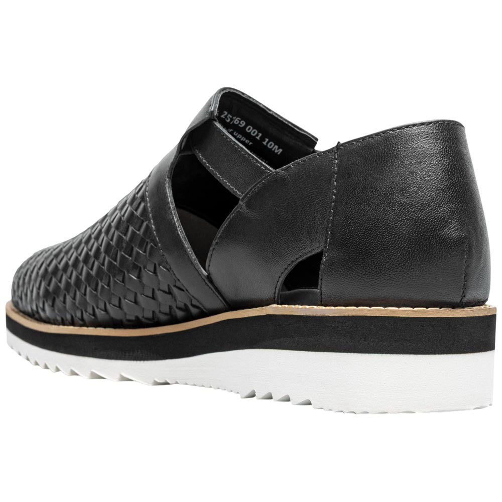 Stacy Adams Alvarado Black Woven City Sandal for Men