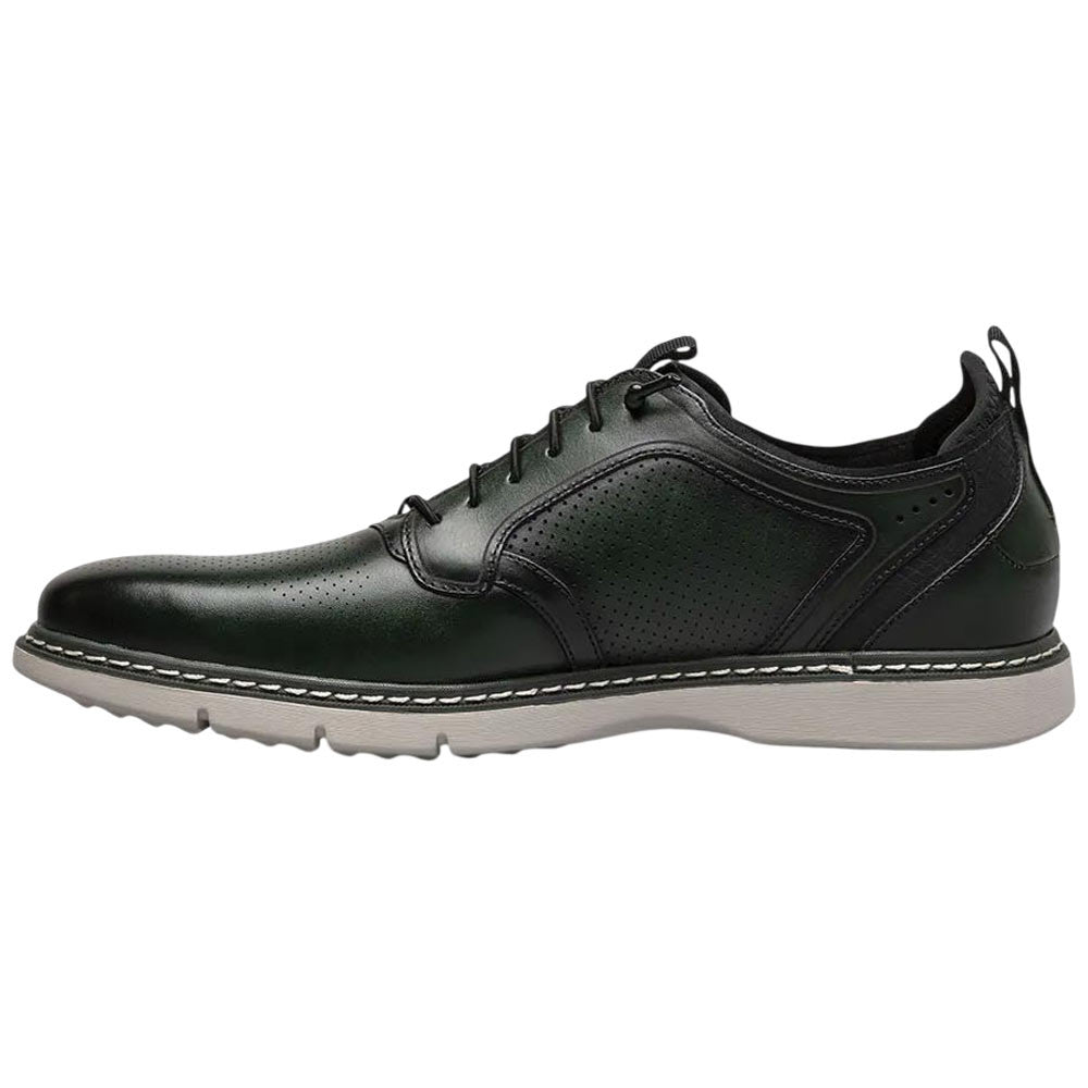 Stacy Adams Sync Plain Toe Elastic Lace Green Casual Hybrid Shoes for Men