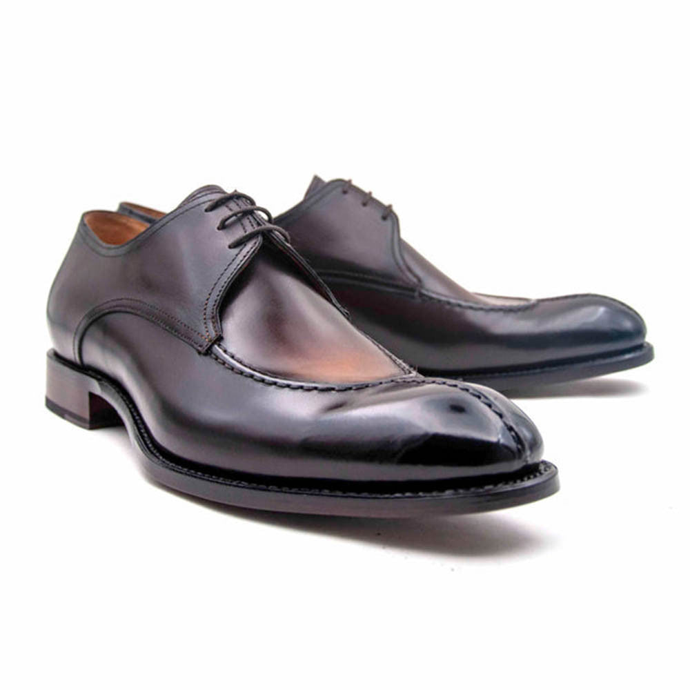 Ugo Vasare Jayden Cognac Apron Split Toe Derby Shoes