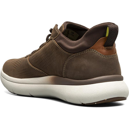 Fleet Perf Toe Elastic Lace No-Tie Sneaker | Florsheim Casual Sneaker in Brown