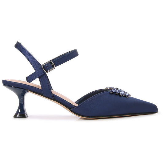 Lady Couture 2" Heel Classy Pump in Navy
