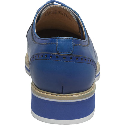 Stacy Adams Barringer Plain Toe Oxford in Navy