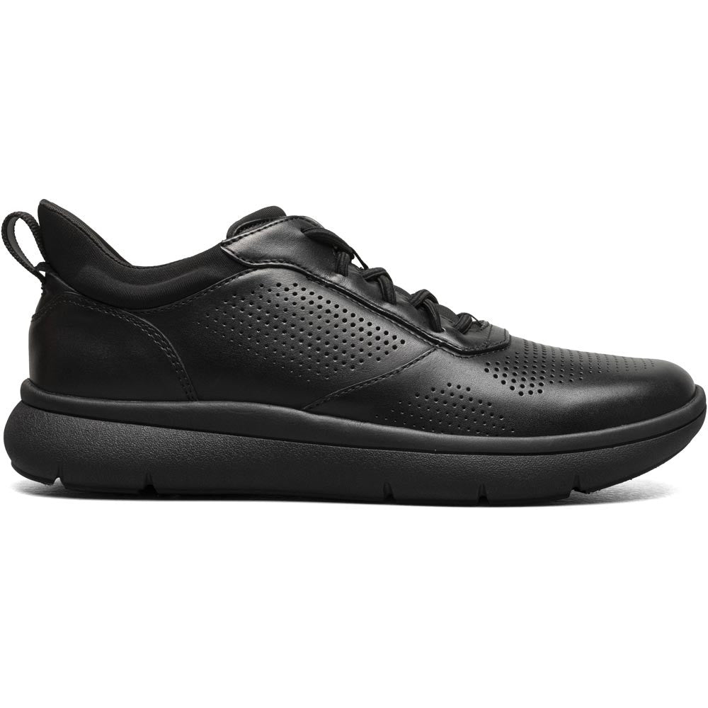 Florsheim Fleet Black Multi Knit Elastic Lace Casual Sneaker