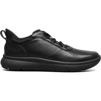 Florsheim Fleet Black Multi Knit Elastic Lace Casual Sneaker