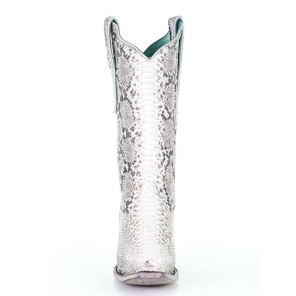 Corral Natural Python Cowgirl Boots