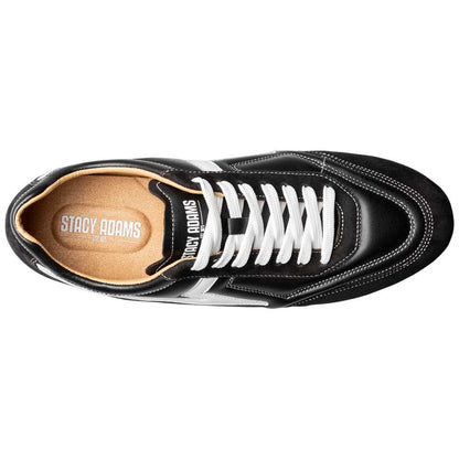 Stacy Adams Action 150 Sporty Lace-Up Sneaker - Black