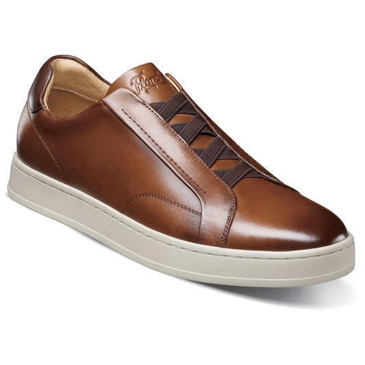 Monopoli Elastic Lace To Toe Sneaker | Florsheim Cognac Multi Dress Sneakers