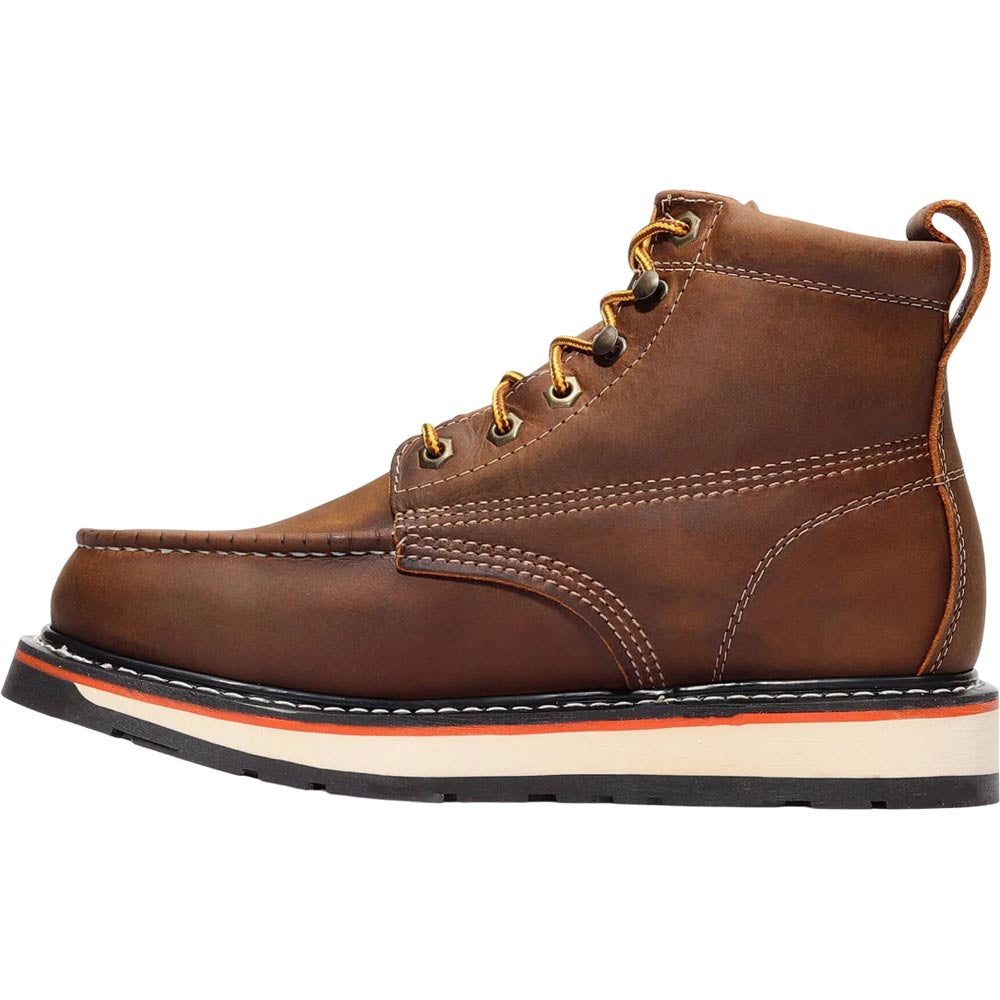 Bonanza Frontier Dual 6" Crazy Brown Men's Work Boots