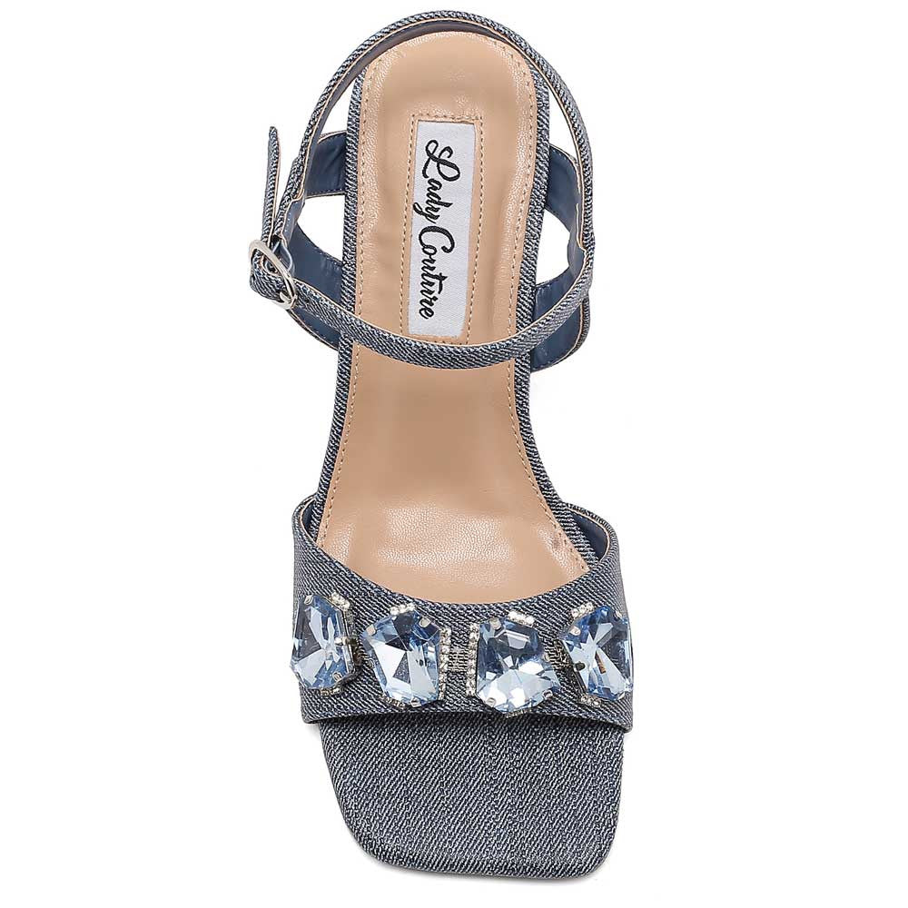 Lady Couture Delight 2.5" Sandal in Blue