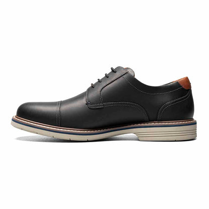 Florsheim Norwalk Black CH Soft Leather Cap Toe Casual Derby (USA Men Size)
