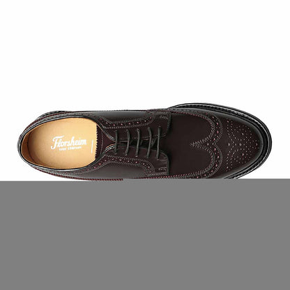 Florsheim Kenmoor Imperial Burgundy Smooth Leather Wingtip Derby (USA Men Size)