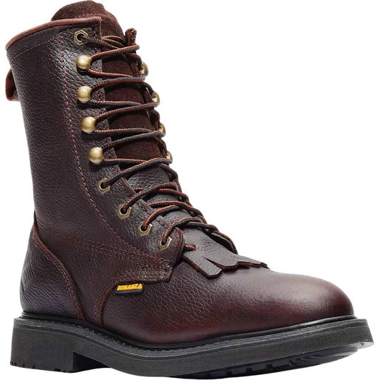 Bonanza Rancher 8” Dark Brown Work Boots