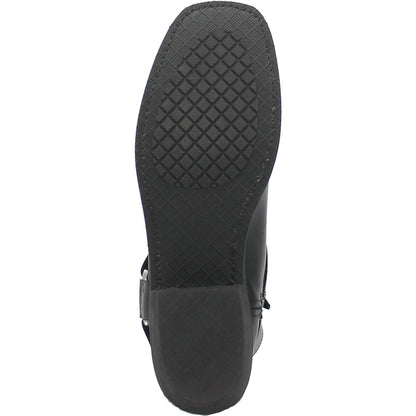 Dingo Dean Black Harness Leather Boots