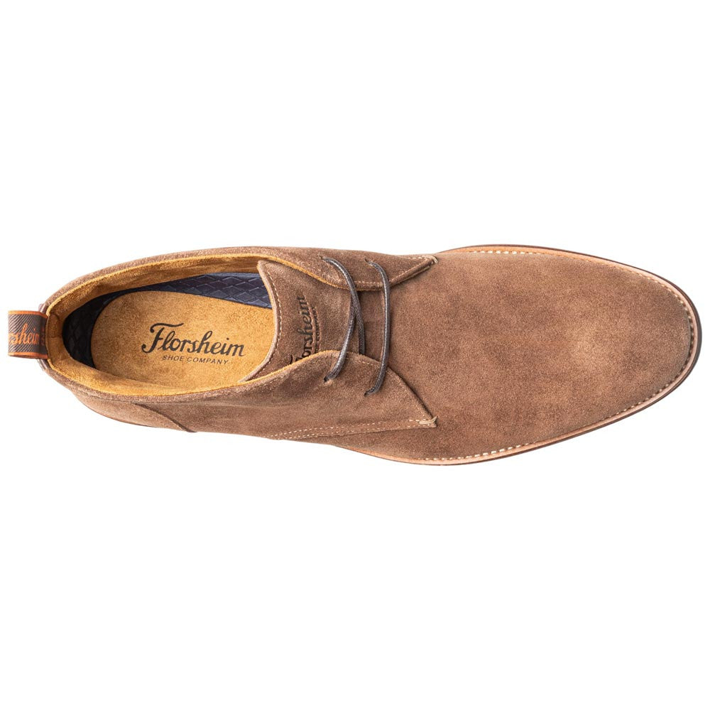 Florsheim Men's Suede Leather Brown Chukka Boot Rucci