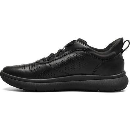 Florsheim Fleet Black Multi Knit Elastic Lace Casual Sneaker