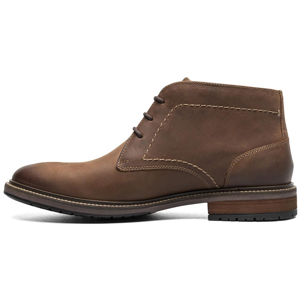 Forge Plain Toe Chukka Boot | Florsheim Brown CH Dress Boots for Men