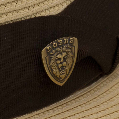 Dobbs Rosebud Sand Florentine Milan Straw Hat