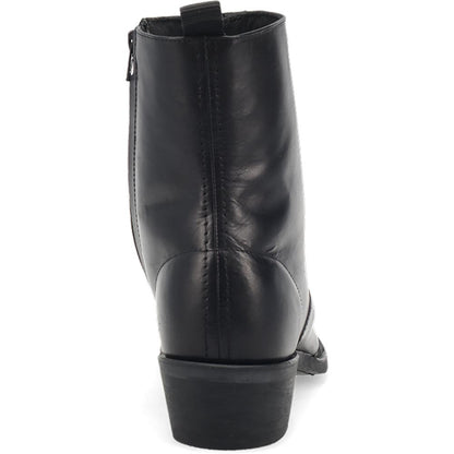 Laredo Fletcher Black Leather Round Toe Inside Zipper Dress Boots (USA Men Size)