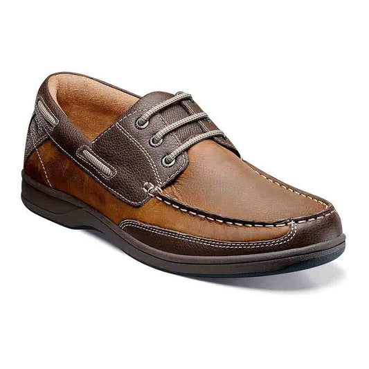 Florsheim Lakeside Stone Nubuck Leather Moc Toe Casual Shoes (USA Men Size)