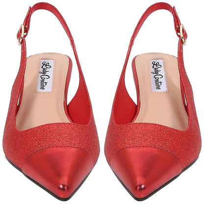 Lady Couture Saphire Pump 1.5” In Red