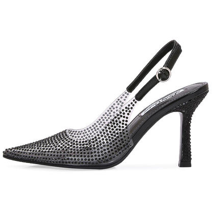 Lady Couture Irene 3.5” High Heel Pumps in Black