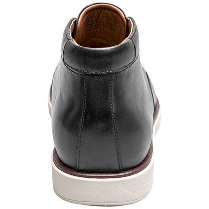 Florsheim Avenue Men's Black Smooth Leather Plain Toe Chukka Boot