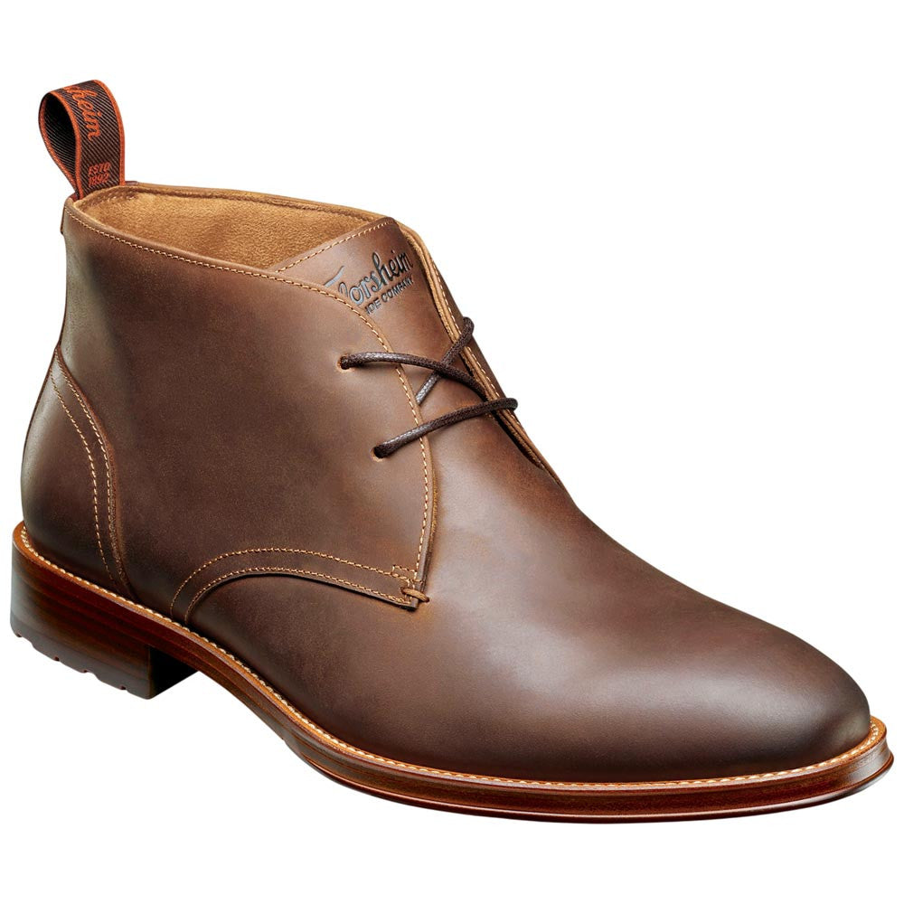 Florsheim Men's Brown Crazy Horse Leather Chukka Boot Rucci