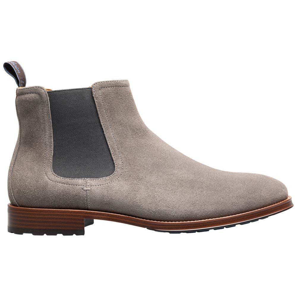 Florsheim Men's Lug Charcoal Suede Leather Chelsea Boot Rucci