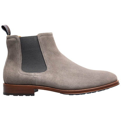 Florsheim Men's Lug Charcoal Suede Leather Chelsea Boot Rucci