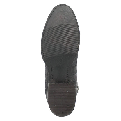 Dingo TrailBoss Black Crocodile Print Round Toe Western Cowboy Boot(US Men Size)