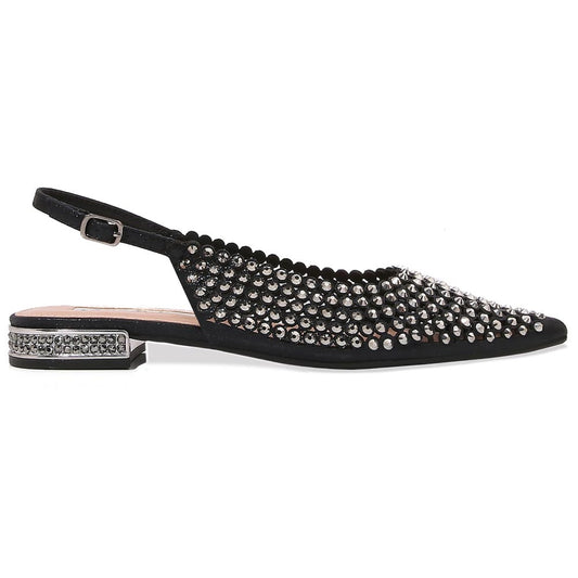 Lady Couture 0.75” Heel Emmy Flats in Black